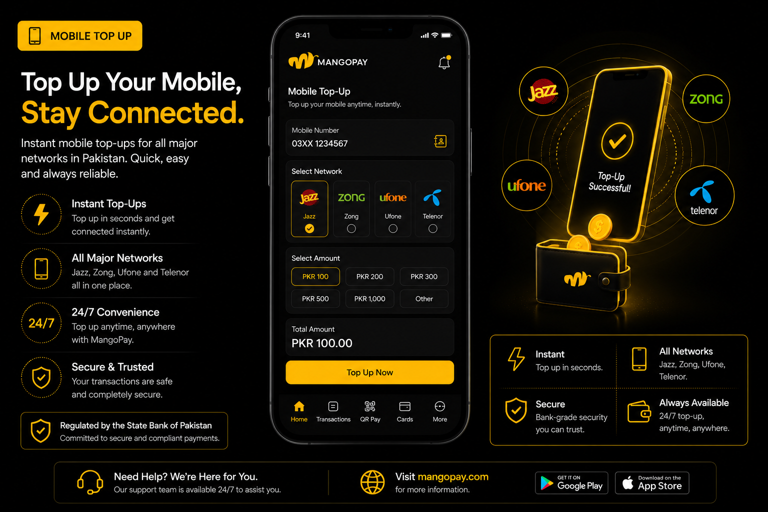 Mobile Top-Ups
